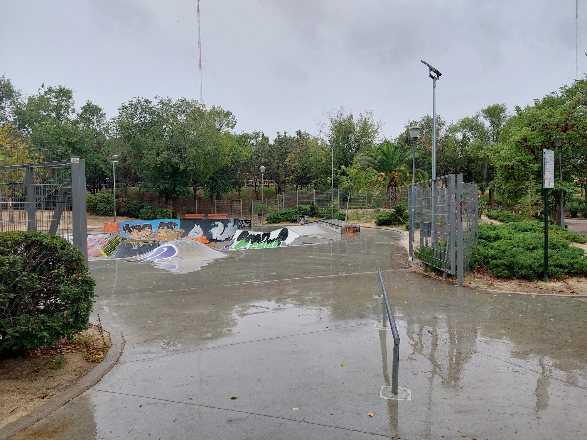 Ignacio Echeverria skatepark Las Rozas